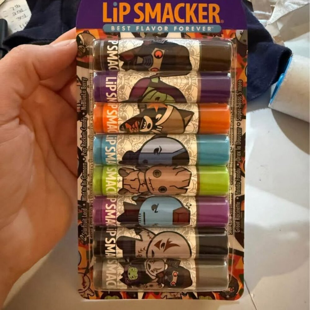 Marvel Lip Smackers NEW